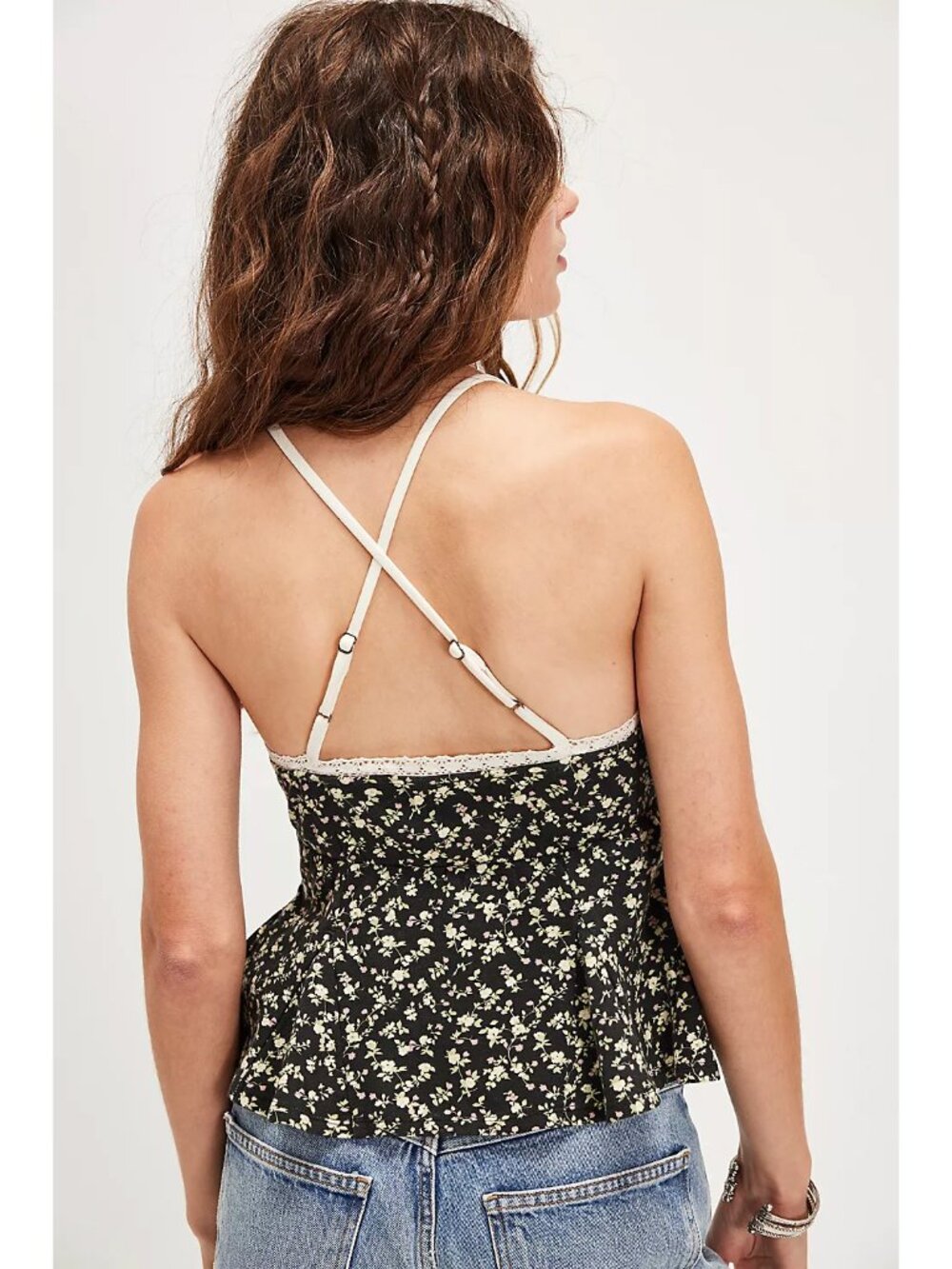 FREE PEOPLE Sammi Tank / Washed Black Combo - Picture 3 of 8